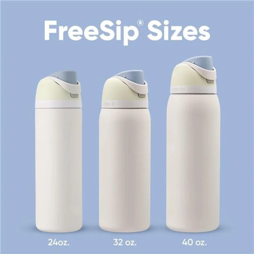 Owala Insulated Stainless Steel‎ Water Bottle with Straw for Sports, Travel 24oz